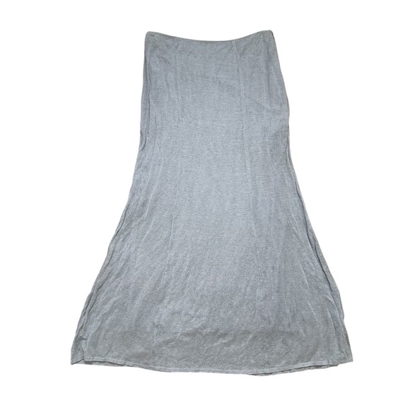 Anett Röstel Designer Women’s 38 Silver/Gray Metal Blend Skirt - Picture 3 of 6